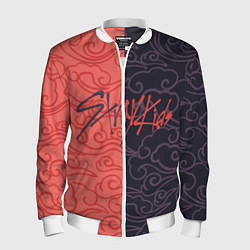 Бомбер мужской Strey Kids x Anime, цвет: 3D-белый