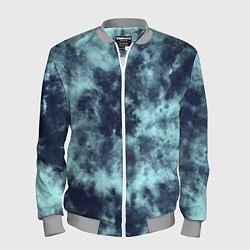 Бомбер мужской Tie-Dye дизайн, цвет: 3D-меланж