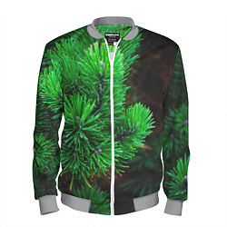 Бомбер мужской Зелёный лес России, цвет: 3D-меланж