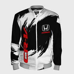 Бомбер мужской Honda - белые краски, цвет: 3D-меланж