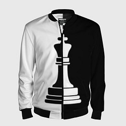 Бомбер мужской Ферзь, цвет: 3D-черный