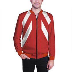 Бомбер мужской Спорт костюм Марата, цвет: 3D-красный — фото 2