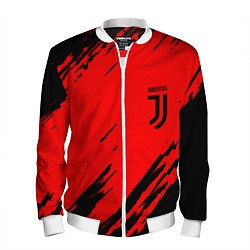 Бомбер мужской Juventus краски спорт фк, цвет: 3D-белый