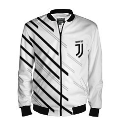 Бомбер мужской Juventus sport geometry, цвет: 3D-черный