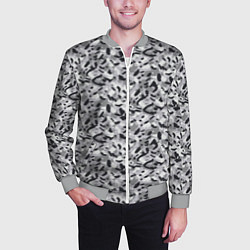 Бомбер мужской Пикселированный городской серый камуфляж, цвет: 3D-меланж — фото 2