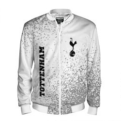 Бомбер мужской Tottenham sport на светлом фоне вертикально, цвет: 3D-белый
