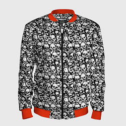 Мужской бомбер Very much skulls