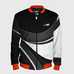 Мужской бомбер BMW M - монохромный