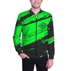 Бомбер мужской Haval sport green, цвет: 3D-черный — фото 2