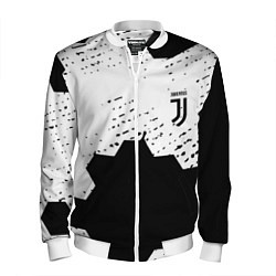 Мужской бомбер Juventus hexagon black sport