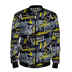 Мужской бомбер Hip hop wall