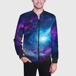 Бомбер мужской Комета, цвет: 3D-черный — фото 2