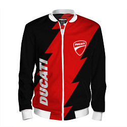 Мужской бомбер Ducati - logo