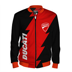 Мужской бомбер Ducati - logo