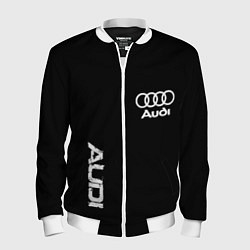 Мужской бомбер AUDI sport white
