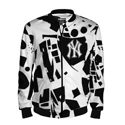 Мужской бомбер New York yankees - abstraction