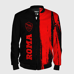 Бомбер мужской Roma - red gradient по-вертикали, цвет: 3D-черный