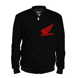 Мужской бомбер Honda red logo auto steel