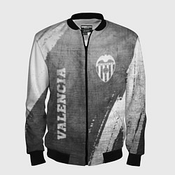Бомбер мужской Valencia - grey gradient вертикально, цвет: 3D-черный