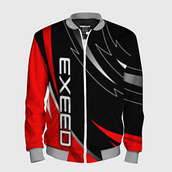 Бомбер мужской Exeed - red uniform, цвет: 3D-меланж