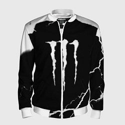 Бомбер мужской Monster energy storm energy, цвет: 3D-белый