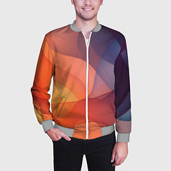 Бомбер мужской Летящая вуаль, цвет: 3D-меланж — фото 2
