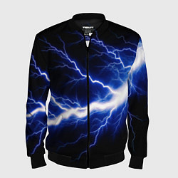 Мужской бомбер Lightning blue