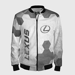 Бомбер мужской Lexus - white gradient вертикально, цвет: 3D-черный