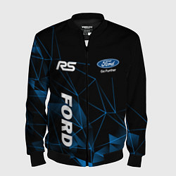 Бомбер мужской Ford RS, цвет: 3D-черный