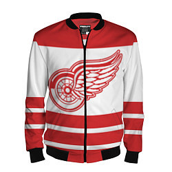 Бомбер мужской Detroit Red Wings, цвет: 3D-черный