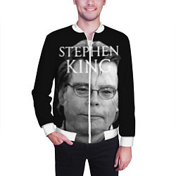 Бомбер мужской Stephen King, цвет: 3D-белый — фото 2