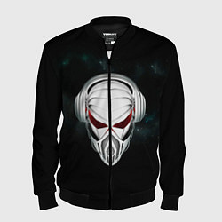 Бомбер мужской Пиратская станция, цвет: 3D-черный