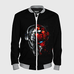 Бомбер мужской Pirate Station: Love, цвет: 3D-меланж