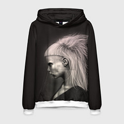 Толстовка-худи мужская Die Antwoord GIrl, цвет: 3D-белый