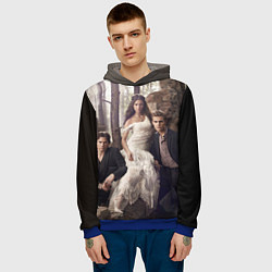 Толстовка-худи мужская Vampire Queen, цвет: 3D-синий — фото 2