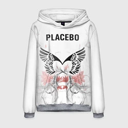 Толстовка-худи мужская Placebo, цвет: 3D-меланж
