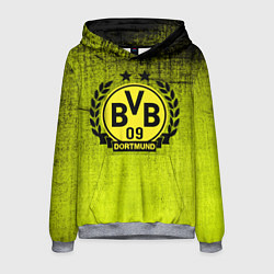 Толстовка-худи мужская Borussia5, цвет: 3D-меланж