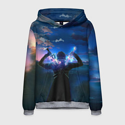 Толстовка-худи мужская Мастера меча онлайн, цвет: 3D-меланж