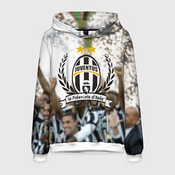 Толстовка-худи мужская Juventus5, цвет: 3D-белый