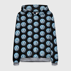 Толстовка-худи мужская Volkswagen, цвет: 3D-меланж