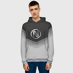 Толстовка-худи мужская EnVyUs Uniform, цвет: 3D-меланж — фото 2