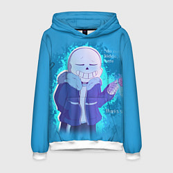 Толстовка-худи мужская Winter Sans, цвет: 3D-белый