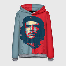 Толстовка-худи мужская Che Guevara, цвет: 3D-меланж