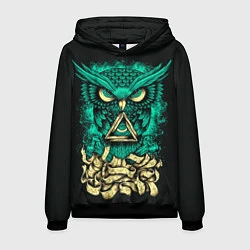 Толстовка-худи мужская Bring Me The Horizon: Owl, цвет: 3D-черный