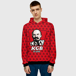 Толстовка-худи мужская KGB: So Good, цвет: 3D-черный — фото 2