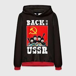 Толстовка-худи мужская Back In The USSR, цвет: 3D-красный