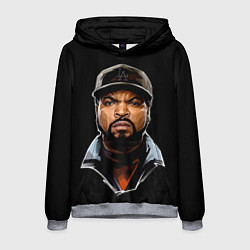 Толстовка-худи мужская Ice Cube, цвет: 3D-меланж