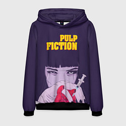 Толстовка-худи мужская Pulp Fiction: Dope Heart, цвет: 3D-черный
