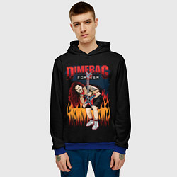 Толстовка-худи мужская Pantera: Dimetag Forever, цвет: 3D-синий — фото 2