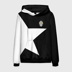 Толстовка-худи мужская FC Juventus: Star, цвет: 3D-черный